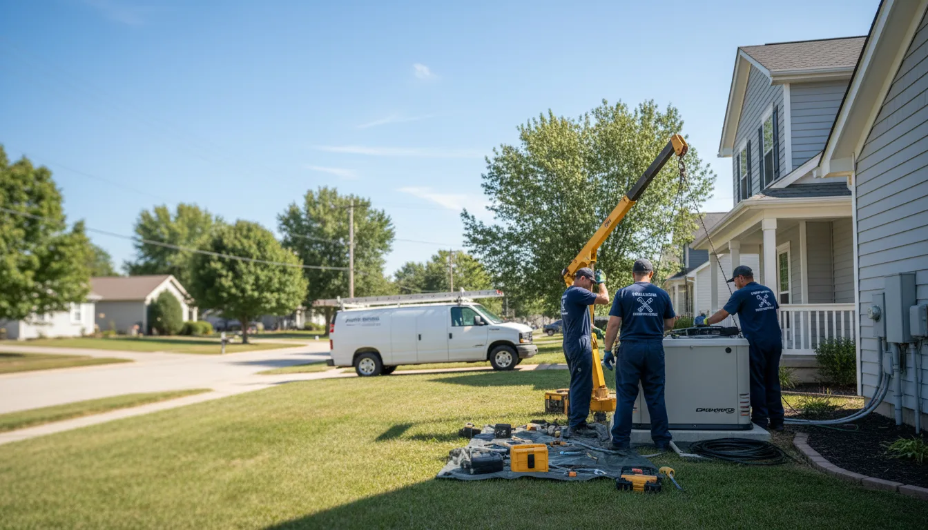 Generator Installation in Harwood Heights, IL near me
